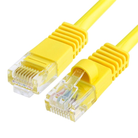 Cmple 5 ft. 350 MHz-Cat5e Ethernet Network Patch Cable - Yellow 872-N